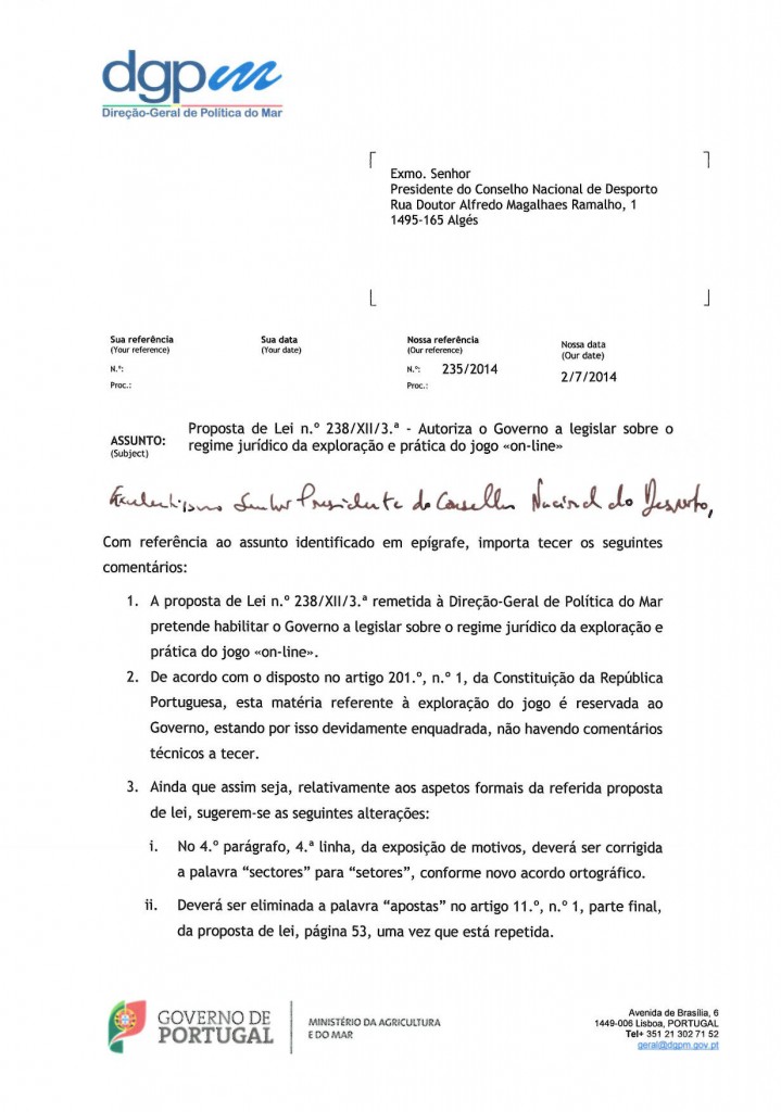 Parecer (CND)- Conselheiro João Fonseca Ribeiro-1